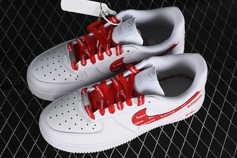 All categories Nk Air Force 1 Air Force series Nk Air Force 1 Low Air Force low-top Supreme x Nk Air Force 1'07 Low Air Force 1 low-top casual sneakers CU9225-010
